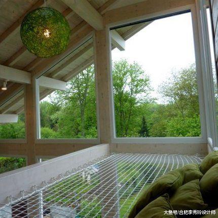 头次见用渔网做床铺, 贼好用! 玩100遍都不腻, 回家我也装一个