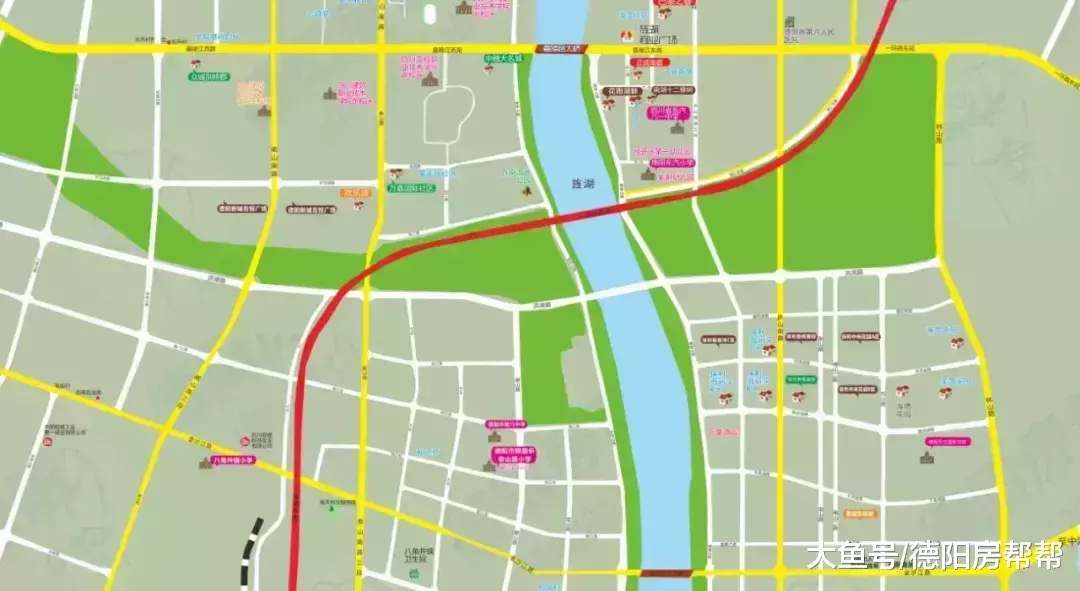 德阳已经开始布局第二圈层, 德阳绕城高速也已初现端倪