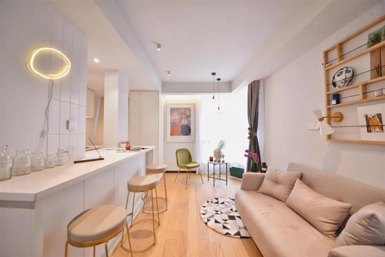 小户型翻新案例, 这样的设计还真的实现了小户型生活也不将就哦!