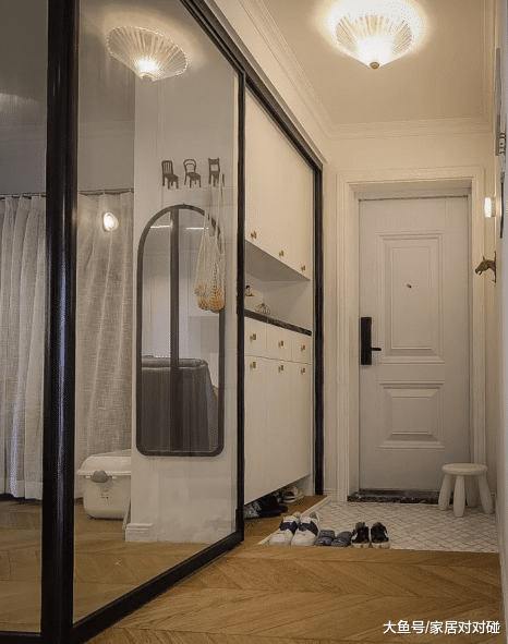 机智老公, 坚持玄关“下沉”5cm, 餐厅包进厨房! 实用极了, 晒晒