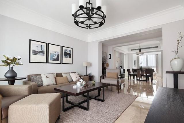 12万装修的新中式风格两室两厅 随便装修一下真的很好看