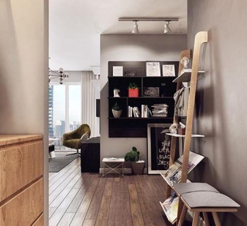 有质感的两居室装修 充满巧克力味的空间