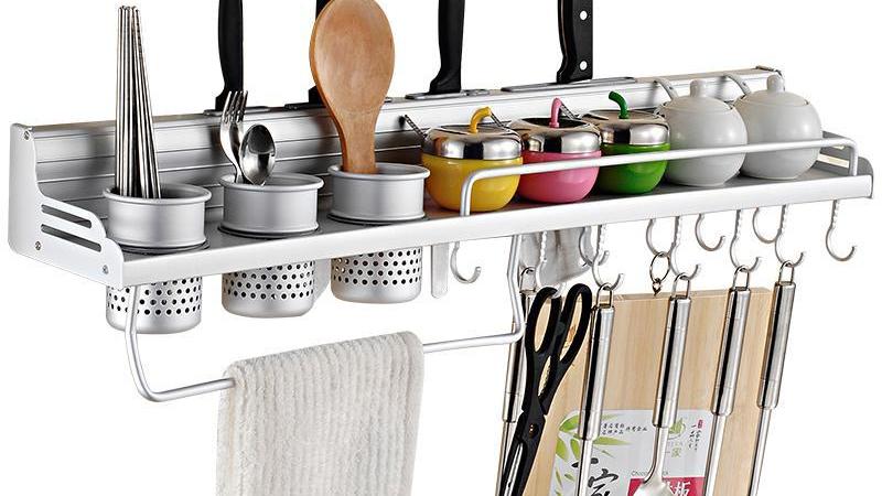 现在装修厨房不兴打橱柜了, 都在用多功能沥水架, 省钱又省空间!