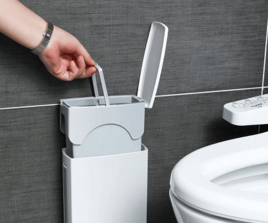 九成人习惯把马桶周边空着, 太傻! 瞧瞧下图, 天, 真是高明