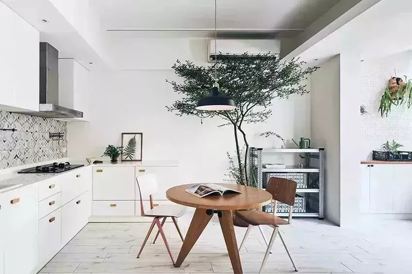 台湾的130平北欧风二居室, 40年的老房爆改案例