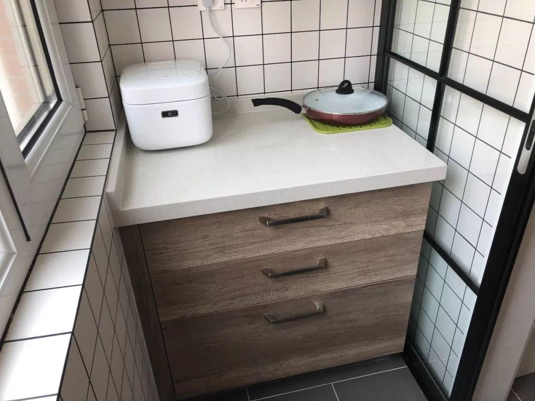 93㎡北欧小二房, 独特的厨房格局, 实用又情趣