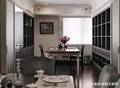 有钱人家的装修, 不能说特别漂亮, 但看着就高档