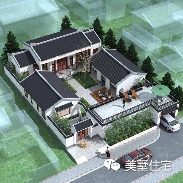 10款中式风格别墅! 款款都精美得不像话, 这才是绝美中国风!