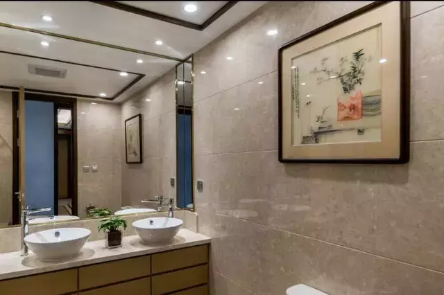 125㎡现代中式, 不笨重不老气, 却庄重高档!