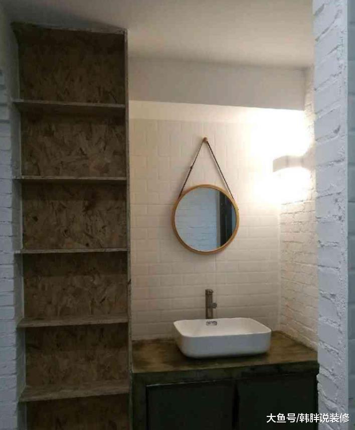 生活所迫购买50㎡小蜗居, 花3万穷装, 半毛坯装修让人眼前一亮