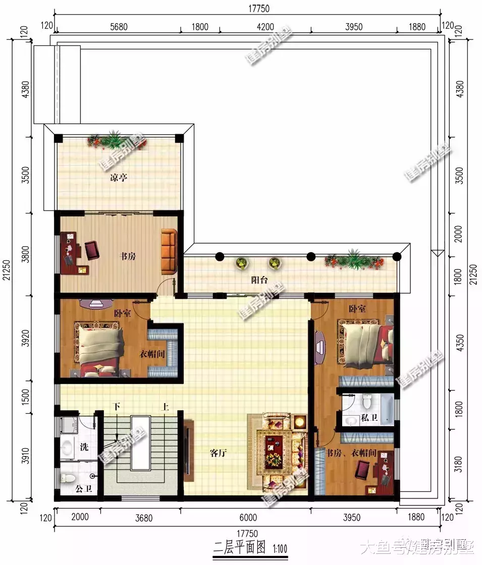 新中式风格的农村别墅, 现在有钱有品位有地位的人喜欢这样建