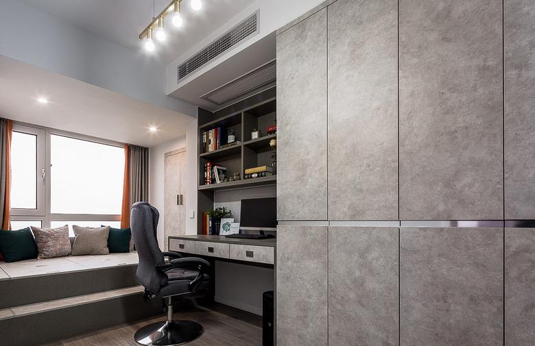 20万装修的110平米现代风格三室两厅 刻意营造慵懒家居氛围