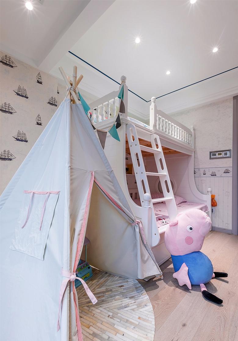 奢华中带着一股淡雅 125平米现代风格雅致三室两厅装修图片