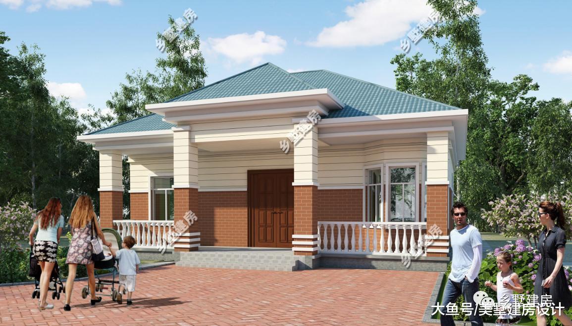 农村平层小别墅, 给老人家一个踏踏实实的家, 从此安稳余生!