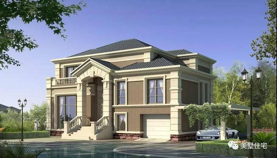 15款农村欧式别墅设计 , 原来农村房子可以这么好看!