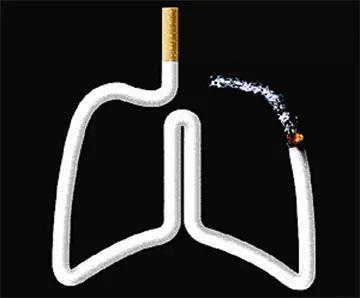 吸烟者, 能通过五个测试, 没有三个症状, 恭喜你, 肺还算健康!