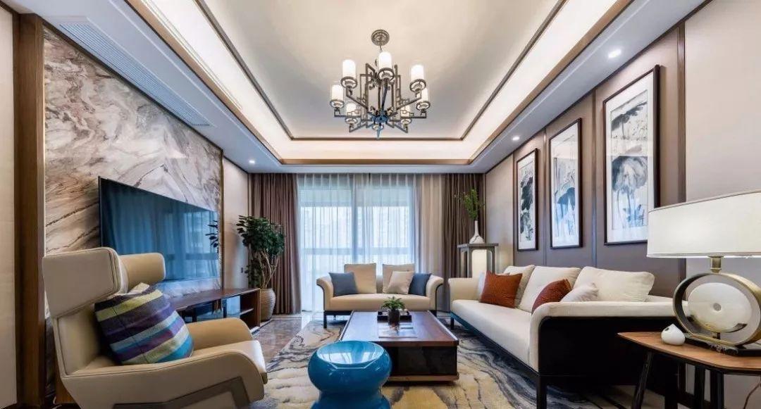 西安装修: 20万装130㎡古香风雅新中式风格, 没钱也可以高格调