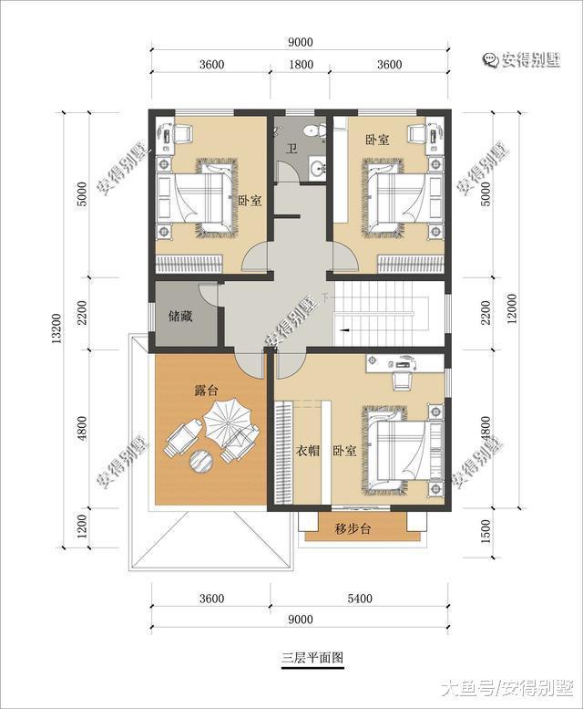 农村自建8套精品别墅设计图纸, 有中式欧式现代的, 有楼中楼大露台带车库的