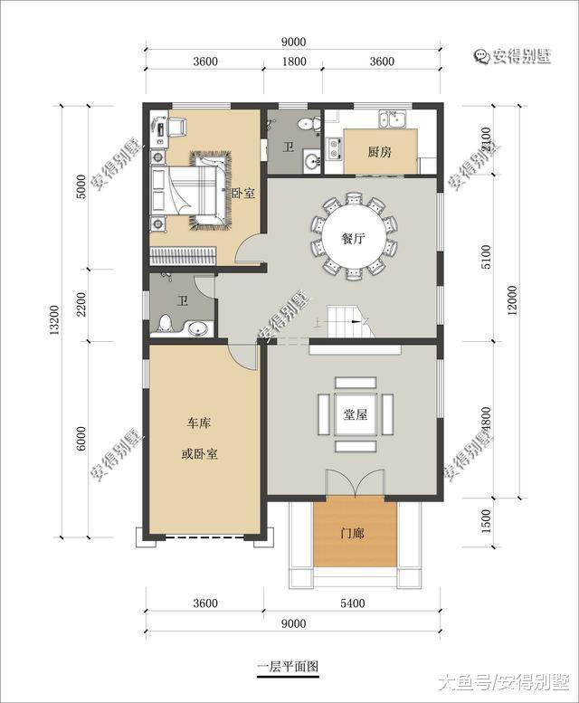 农村自建8套精品别墅设计图纸, 有中式欧式现代的, 有楼中楼大露台带车库的