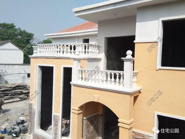 农村建房, 43万给专业施工队伍包主体外装, 能打造什么样的别墅?