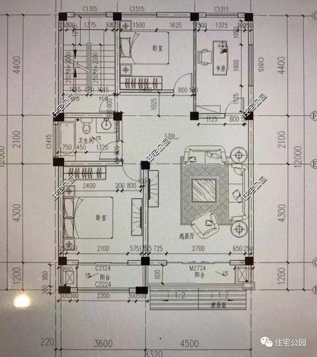 江苏农村51万建三层中式别墅, 外墙配色随便一改竟成神来之笔
