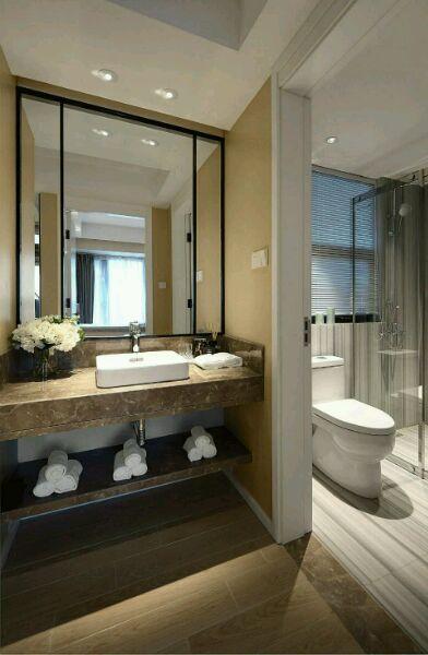 新房装修好了, 卫生间干湿分离成为亮点, 通风半个月就入住!