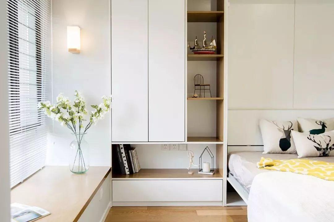 卧室不用床头柜, 怎么布置好?