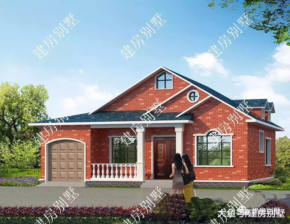 3栋适合给爸妈养老的一层别墅, 造价15万左右