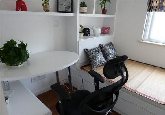 朋友新家小户型狂做柜子, 头一次见洗脸池还能这样做的!