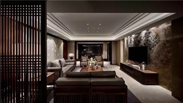 260㎡的新中式豪宅, 让你在奢华端庄的居住空间中找到有品味的生活