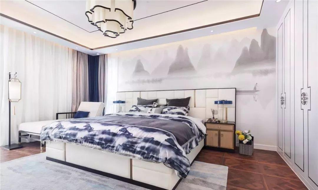 这样的设计是中国人所向往的, 沉迷于山水之间的中式之家