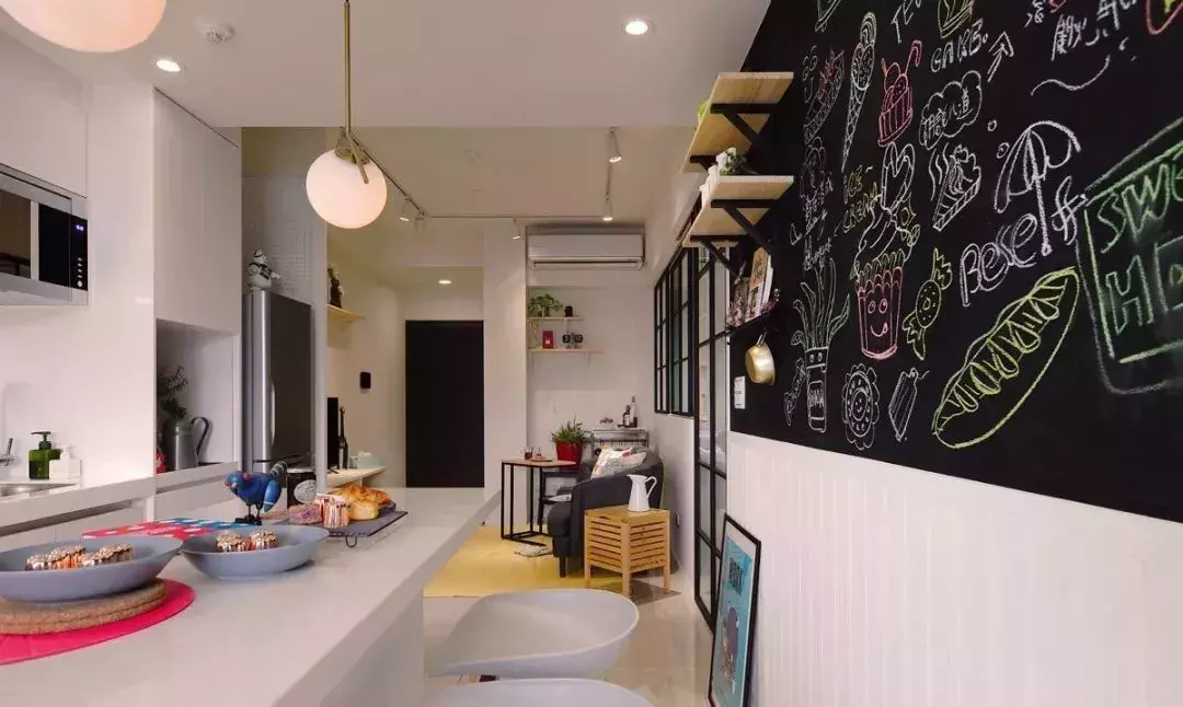 85后小夫妻打造50㎡婚房, 有柴米油盐也有岁月静好~