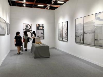 太阳山艺术中心创始人陈求之的作品在台北国际艺术博览会备受关注