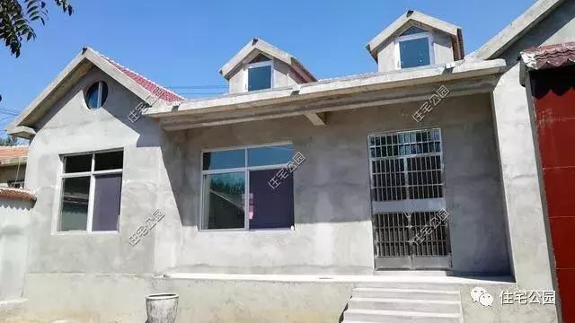 山东农村自建一层农家院, 造价25万还做了化粪池, 真让人羡慕