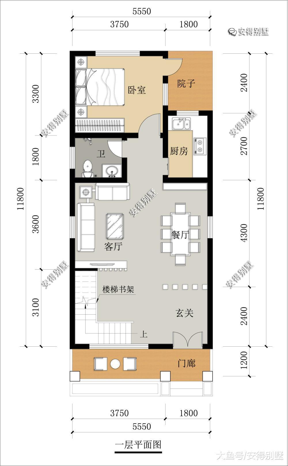 农村自建8套精品别墅设计图纸, 有中式欧式现代的, 有楼中楼大露台带车库的