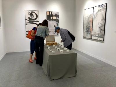 太阳山艺术中心创始人陈求之的作品在台北国际艺术博览会备受关注