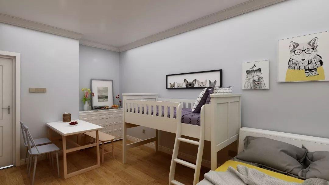 三十几平米的小户型这样设计, 该有的都有了, 给个赞!