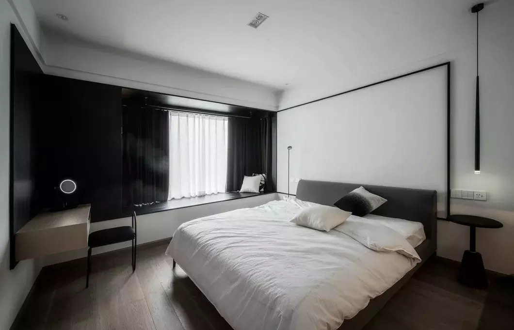 用黑白灰打造的高级感, 房子不需要太大, 够用就行