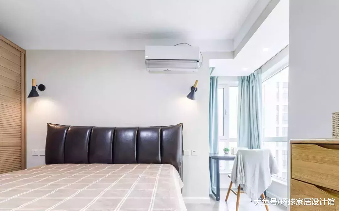 70平小户型, 电视柜设计第一次见, 收纳空间多了还美观!