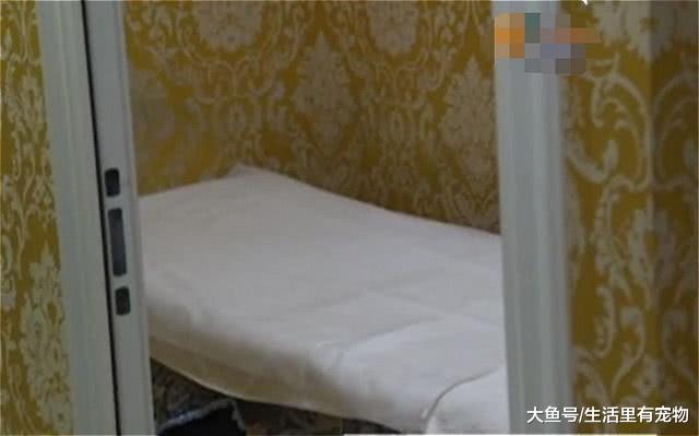 女子街上遇男子求助, 被引到了一个小隔断里, 想要走被堵住了门!