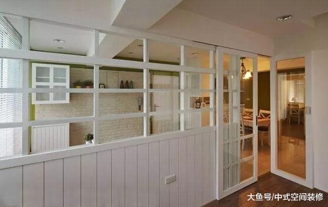 新家空间小, 光线不好装上玻璃后没想到宽敞又漂亮 表扬下