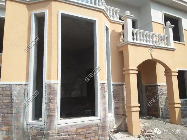 农村建房, 43万给专业施工队伍包主体外装, 能打造什么样的别墅?