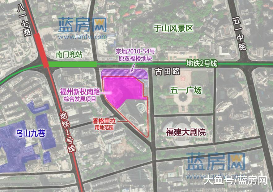 福州市中心将添一座20万方地铁商业综合体! 效果图曝光!