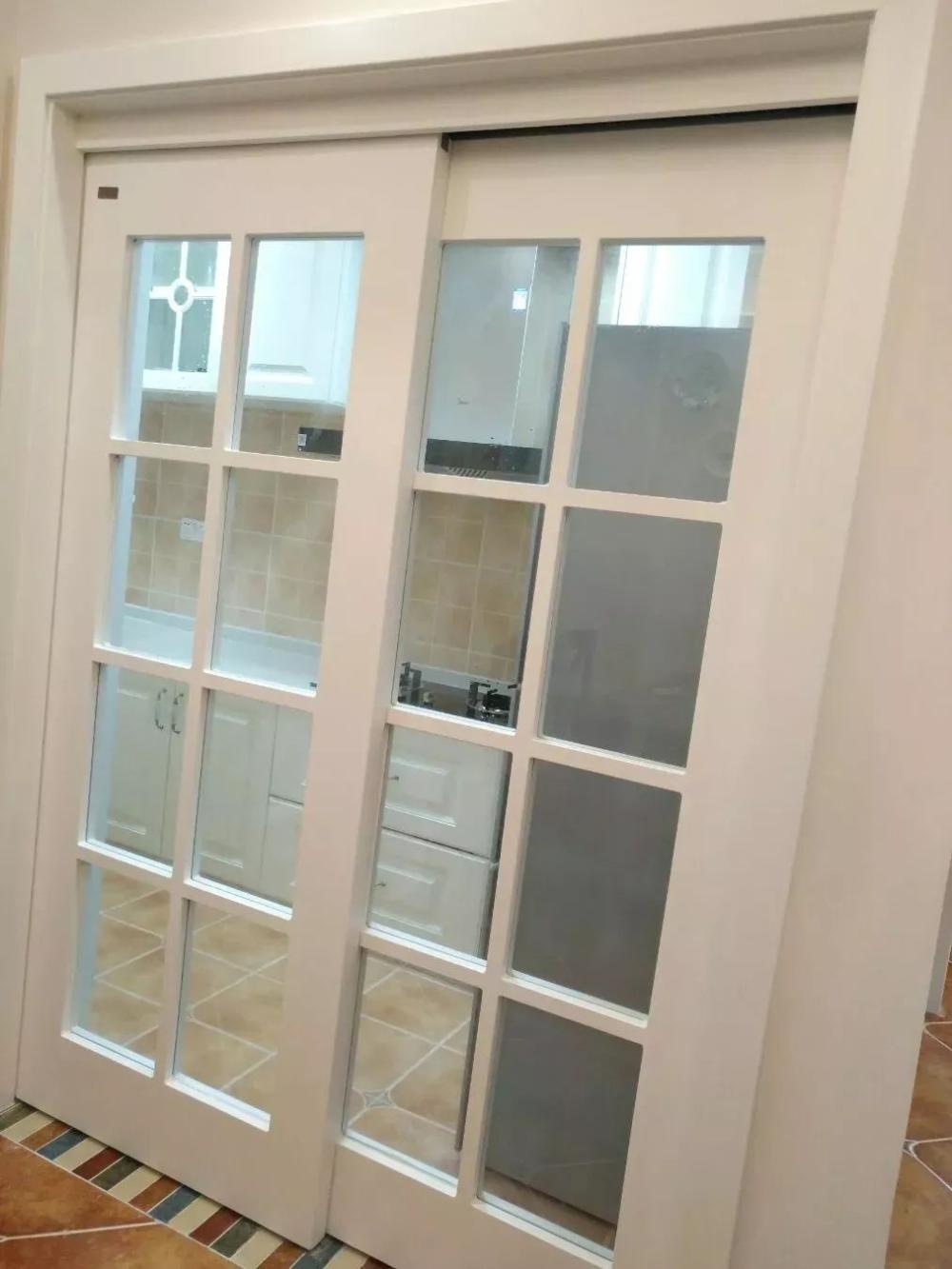 难怪那么多人都喜欢用白色推拉门来做厨房门, 看过之后我也喜欢!