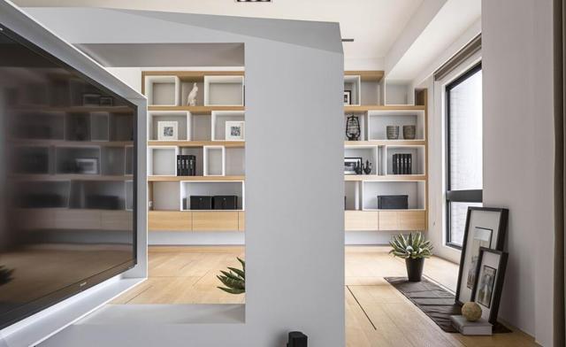 成都高新区现代简约风样板房 清风徐来简洁舒适