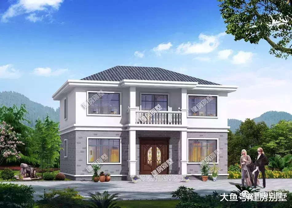 论简单实用性, 我只服这栋两层自建房, 建起来仅23万