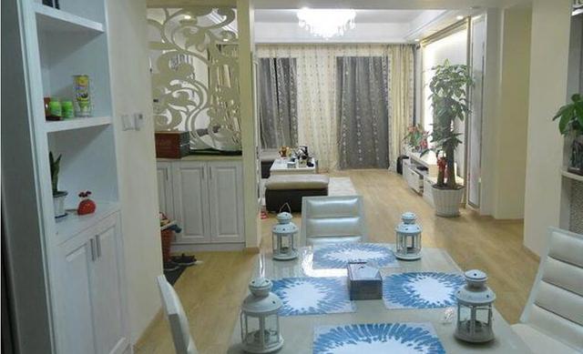 98平三居室装修完工 现代轻奢两种风格融合