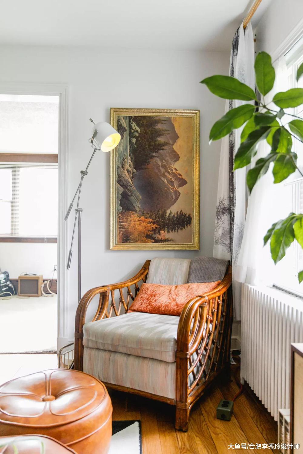 合肥小夫妻127㎡新房, 装修具有复古美感, 砖砌出来的壁炉, 好有创意!