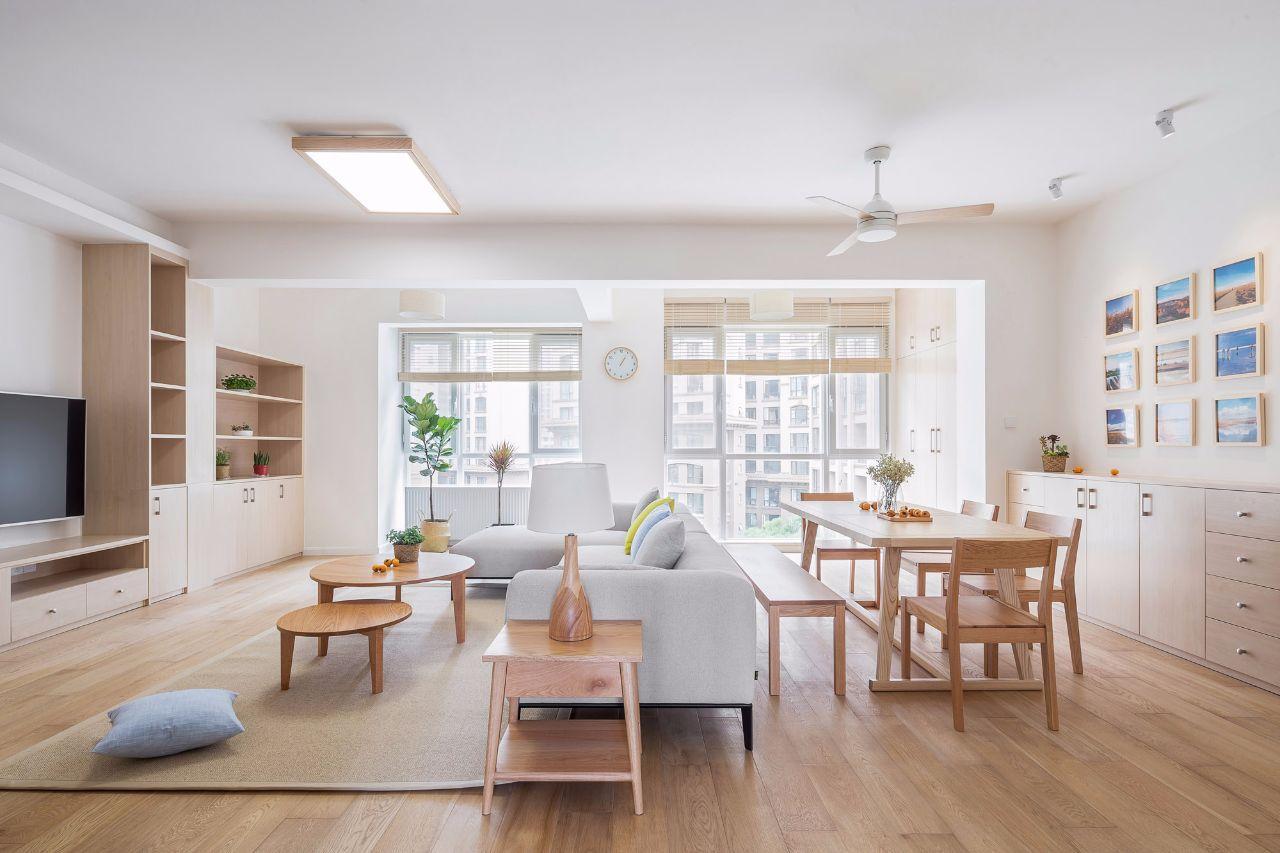 120平现代日式风格三室装修, 淡雅节制、禅意无穷!