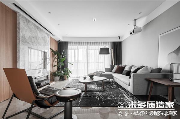 米多装饰128平米简约风格, 简约大气, 看似随意, 实则刚好。